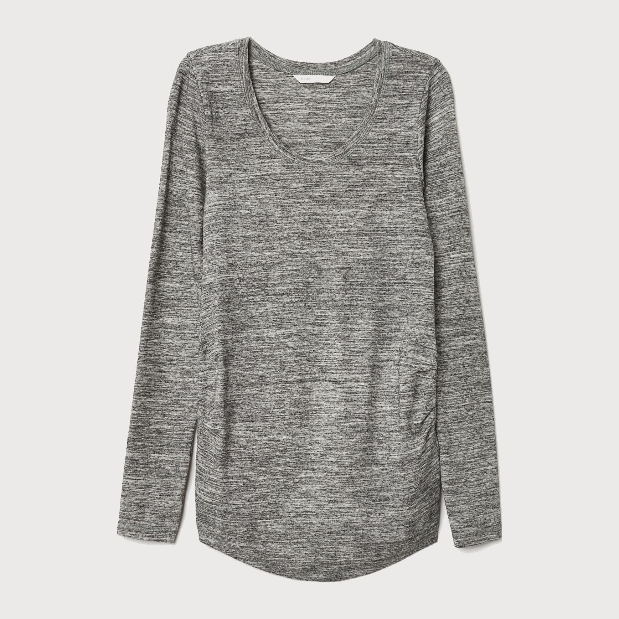 

Лонгслив для беременных H&M 1804-6542660  Черный с серым, Лонгслив для беременных H&M 1804-6542660 XL Черный с серым