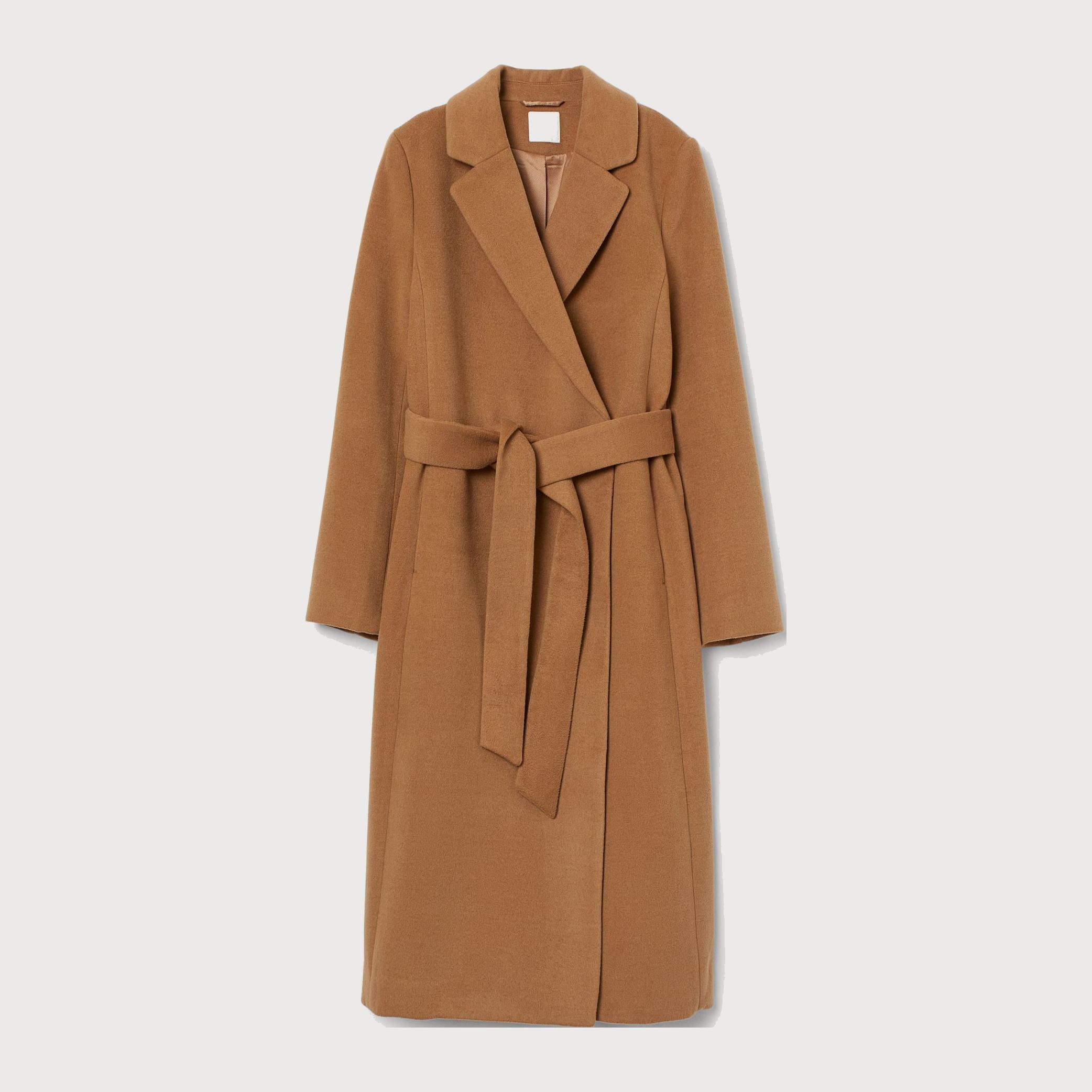 

Пальто H&M 505-8725372 36 Светло-коричневое