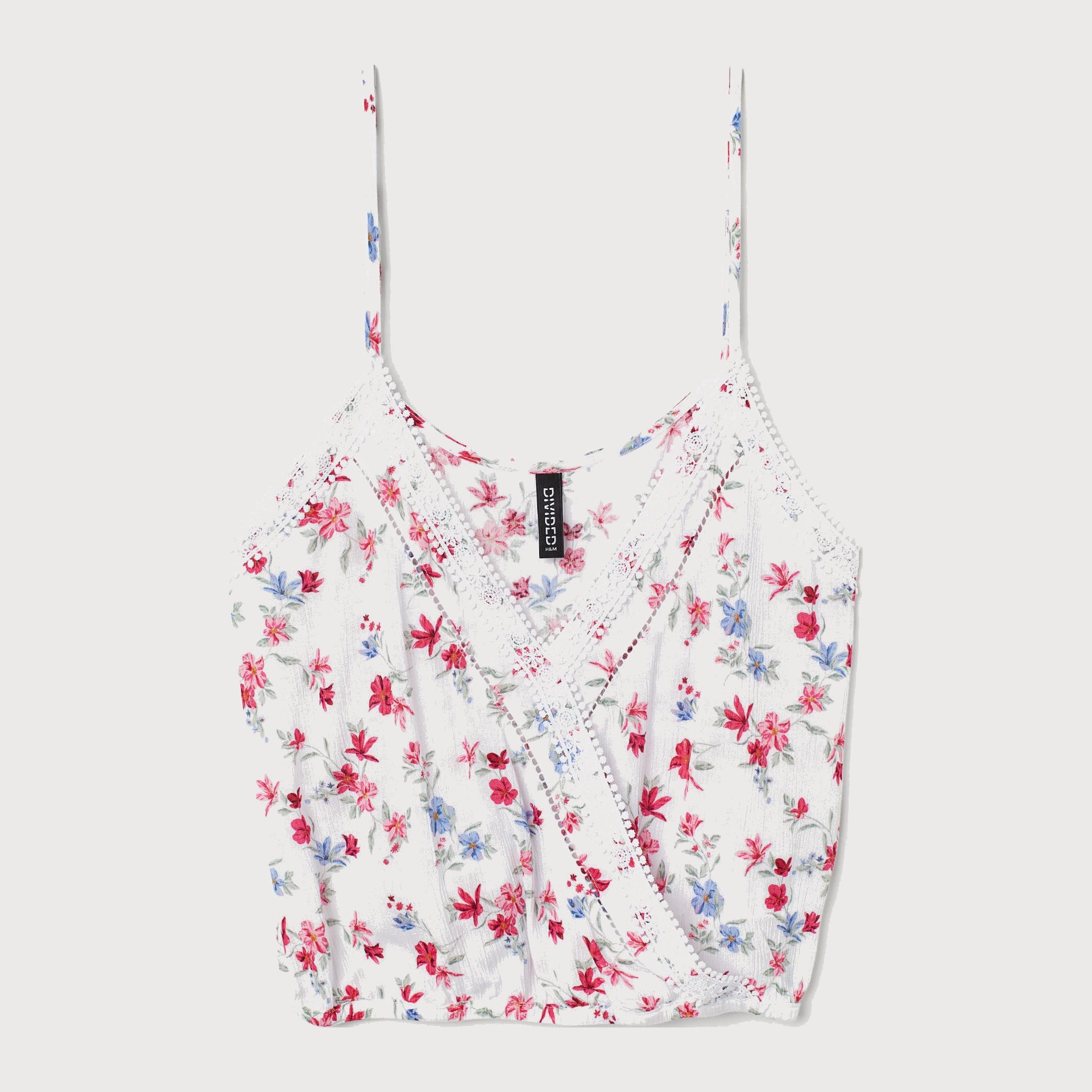 

Топ H&M 909-7432230  Белый, Топ H&M 909-7432230 42 Белый