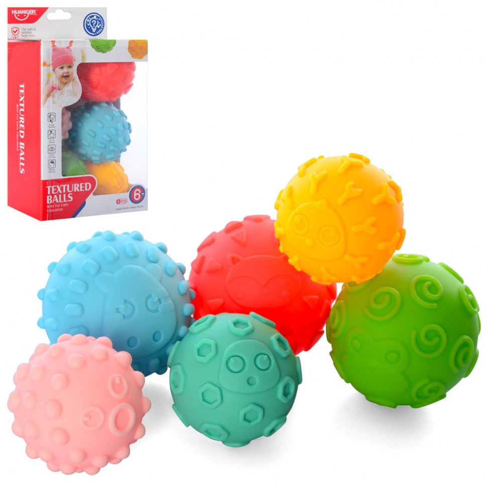 

Игрушки для купания "Мячики" HE0256