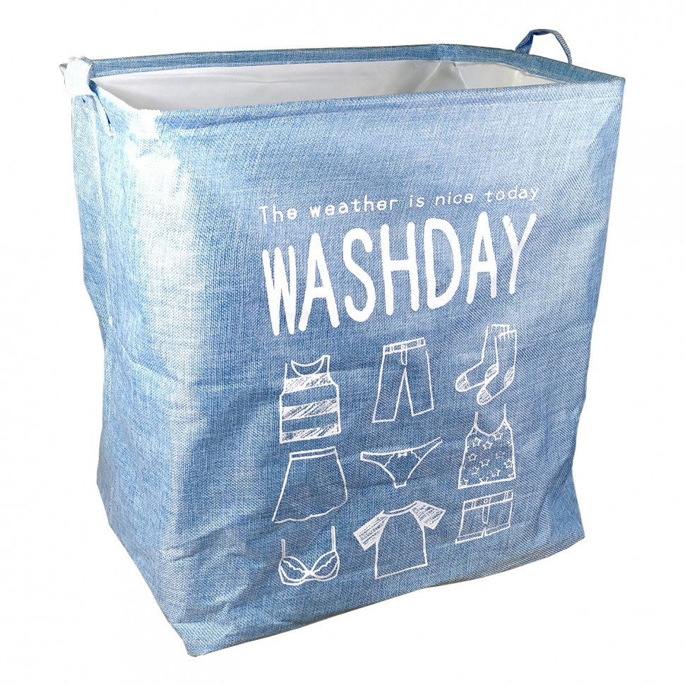 

Корзина для игрушек хлопок, водонепроницаемая пропитка (Синий) CLR615-4(Blue)