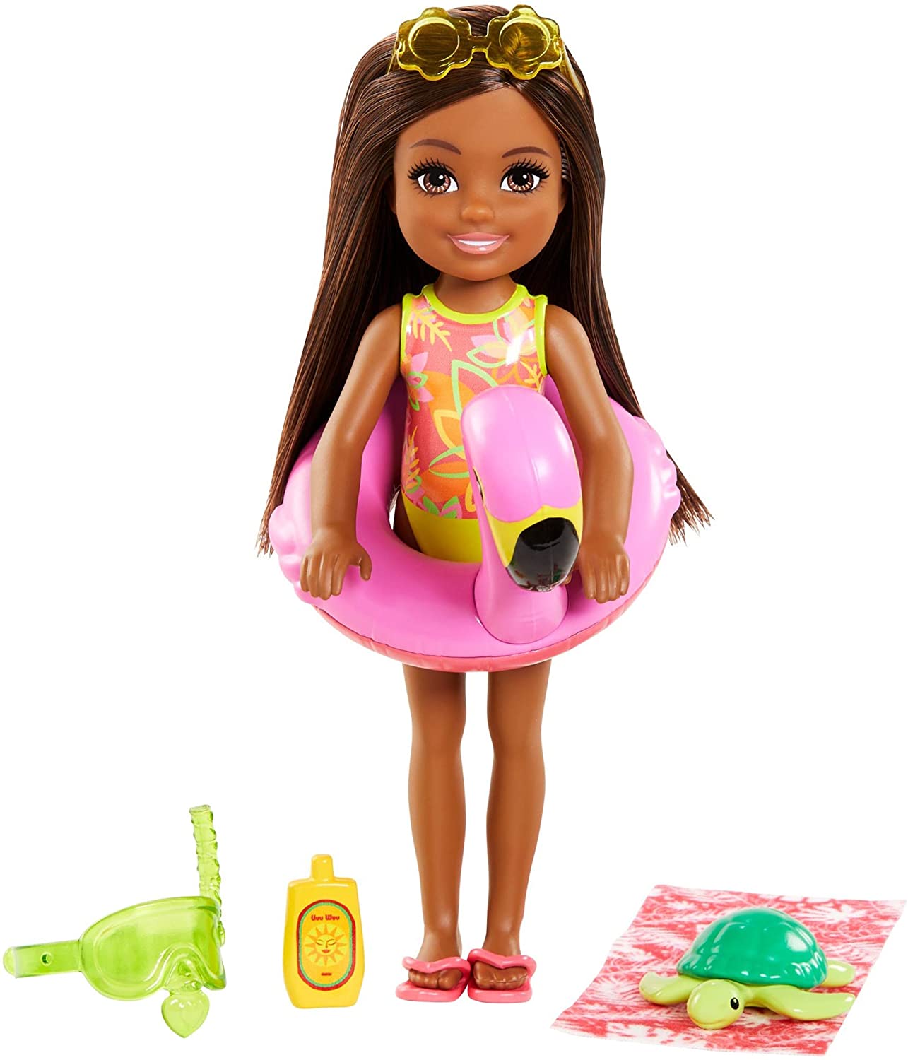

Кукла Барби Челси темнокожая мулатка с черепахой Barbie Chelsea The Lost Birthday GRT82