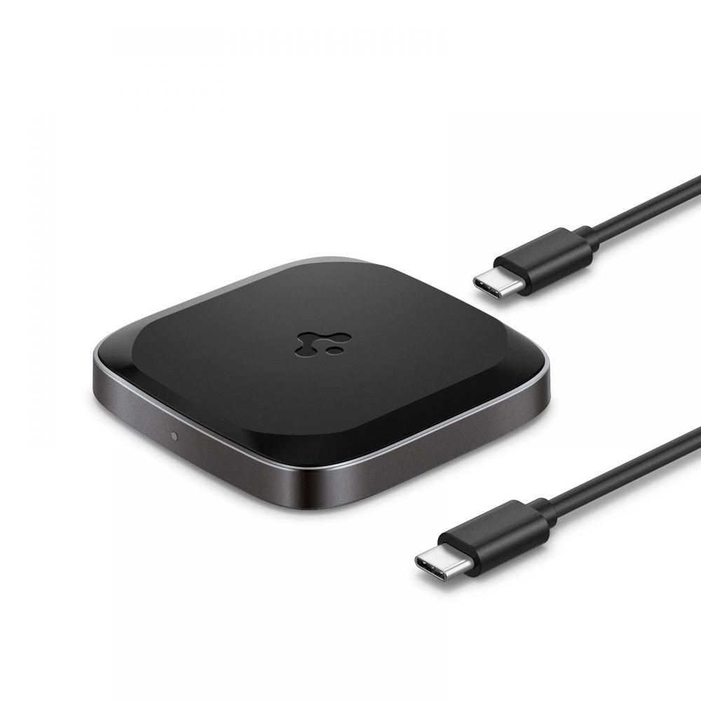 

Беспроводное зарядное устройство Spigen ArcField PF2004 Wireless Charger 15W (Max.) Black