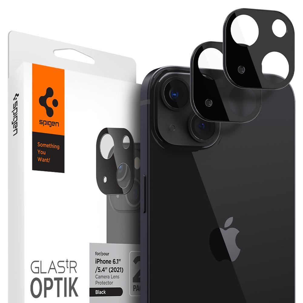 

Стекло на камеру Spigen Glastr Optik Camera Lens Protector 2-pack для iPhone 13 / 13 Mini Black