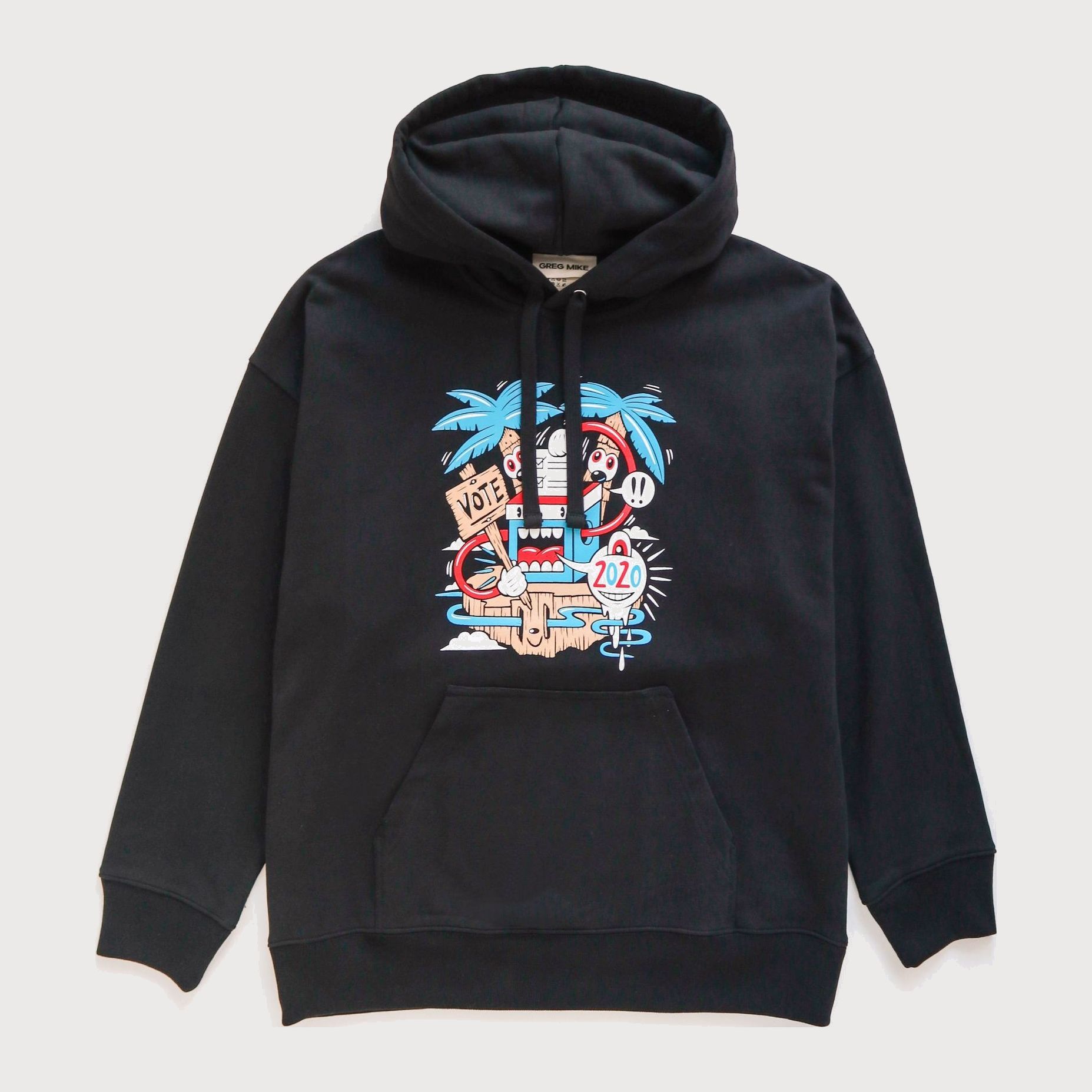 

Худи H&M Greg Mike 9172972bar M Черное