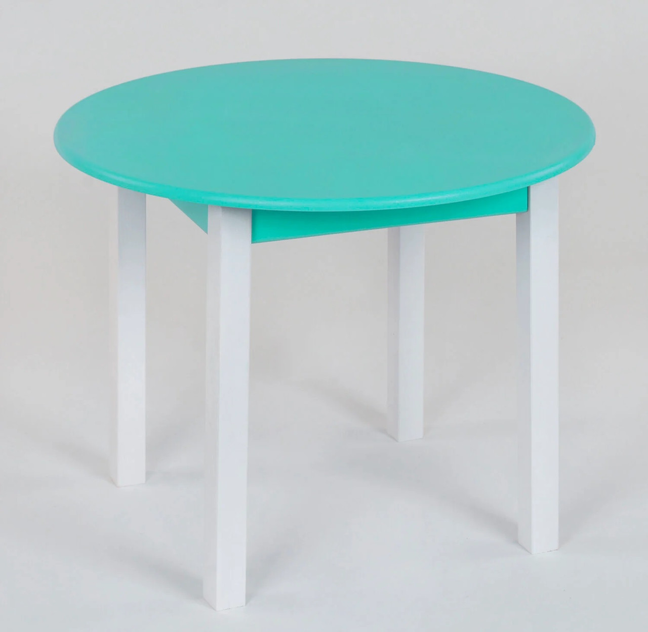 

Столик 60*60 бирюзовый "ИГРУША" 82799