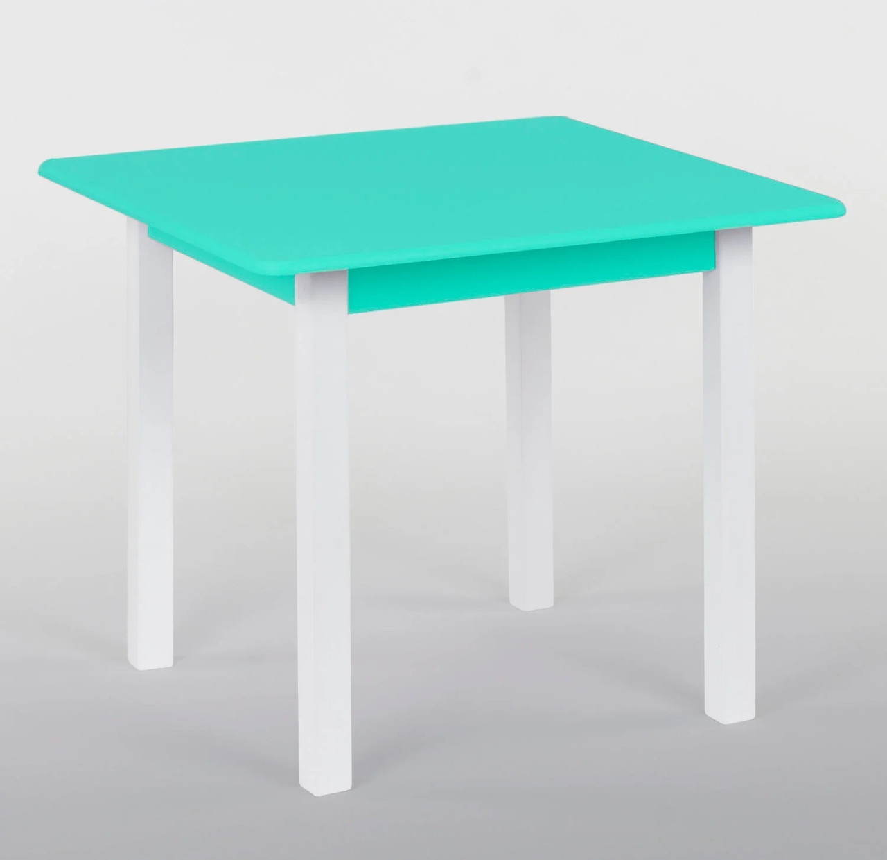 

Столик 60*60 бирюзовый "ИГРУША" 79846