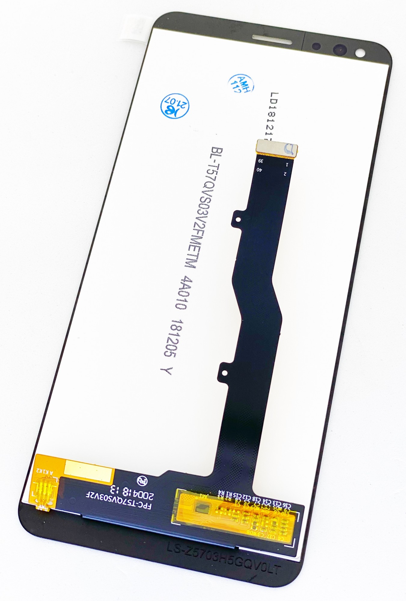 

Дисплей (экран) для ZTE Blade V9 + тачскрин, черный High Copy