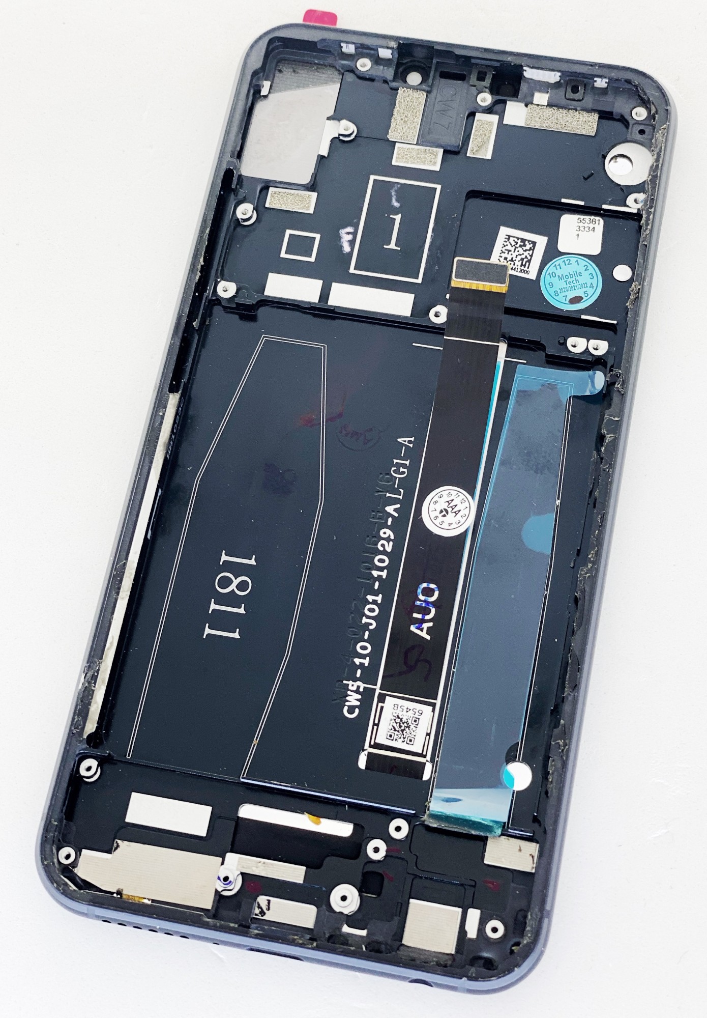 

Дисплей (экран) для Asus ZenFone 5 + тачскрин, черный, с передней панелью серебристого, оригинал Original (PRC)