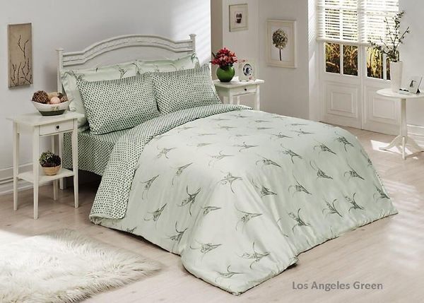 

Постельное белье Le Vele LOS ANGELES GREEN евро