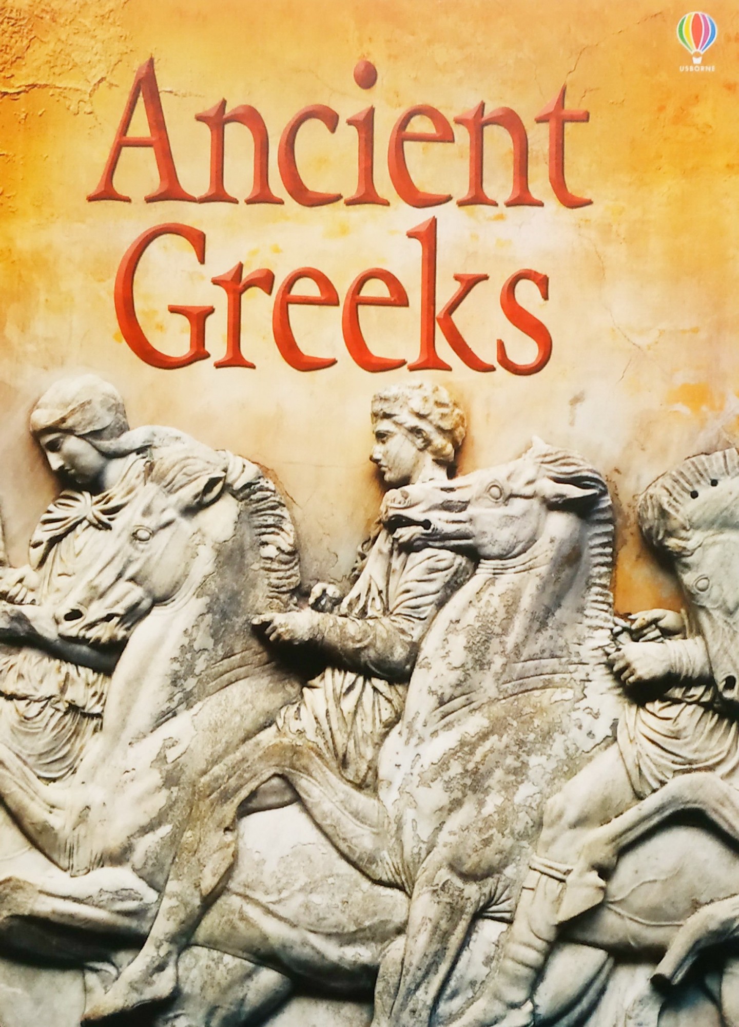 

Детская энциклопедия на английском Древние греки Ancient Greeks Usborne