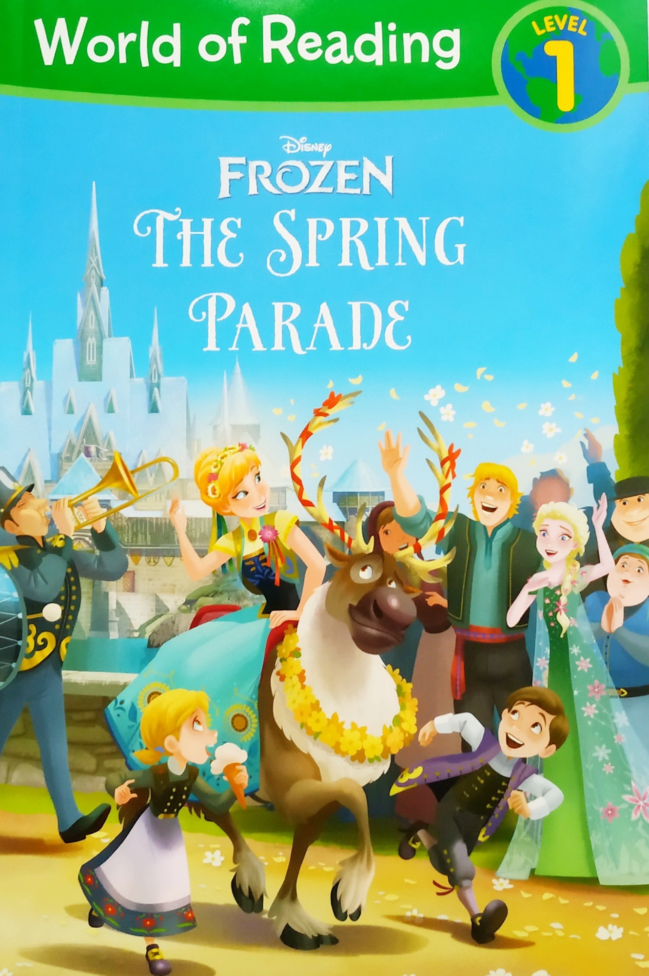 

Книга на английском Фрозен Холодное сердце Frozen. The Spring Parade