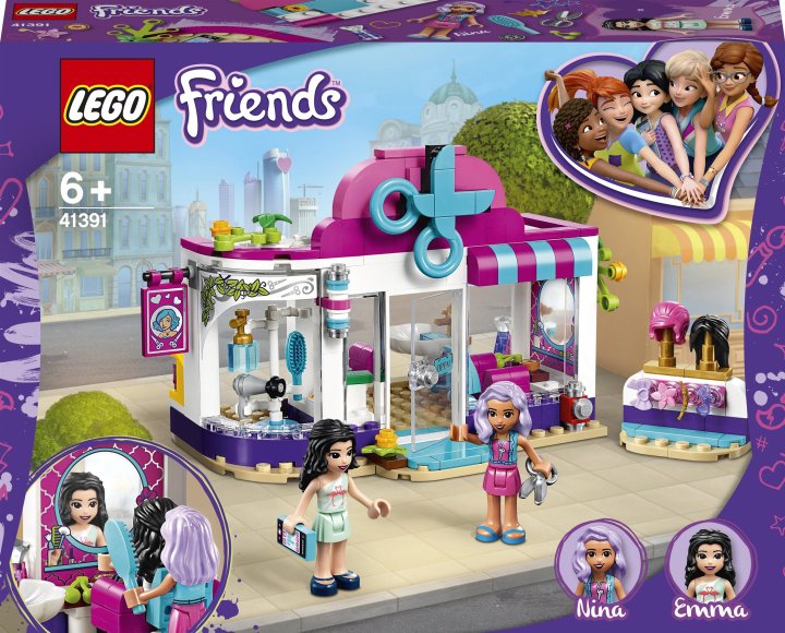 

Конструктор LEGO Friends Парикмахерская Хартлейк Сити 235 деталей (41391)