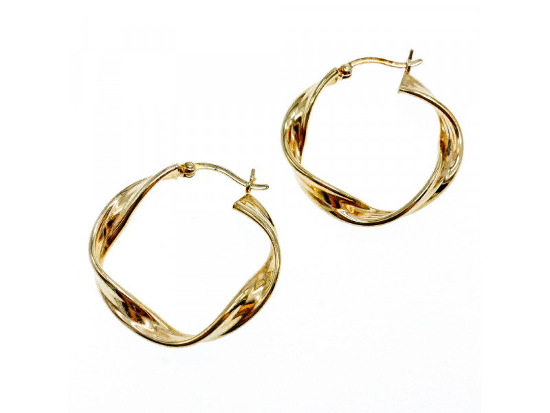 

Серебряные серьги в позолоте 925 проба *Классика* Sky Jewelry 001393