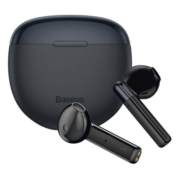 

Беспроводные Bluetooth наушники гарнитура BASEUS Encok True Wireless Earphones W2 |BT5.0, 35/450mAh, 4H| Black (NGW2-01)