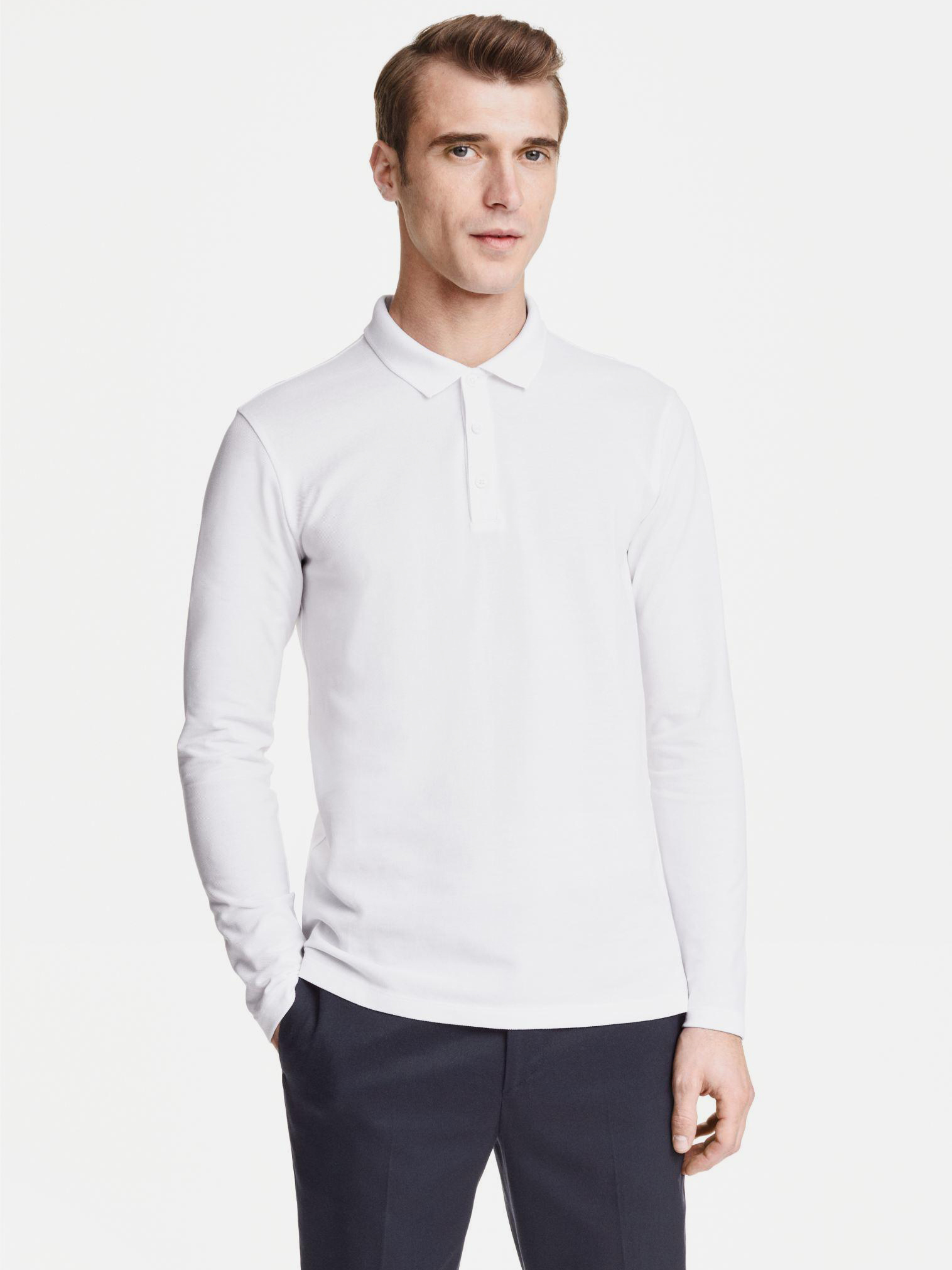 

Поло H&M XAZ146702TENN 2XL Белое