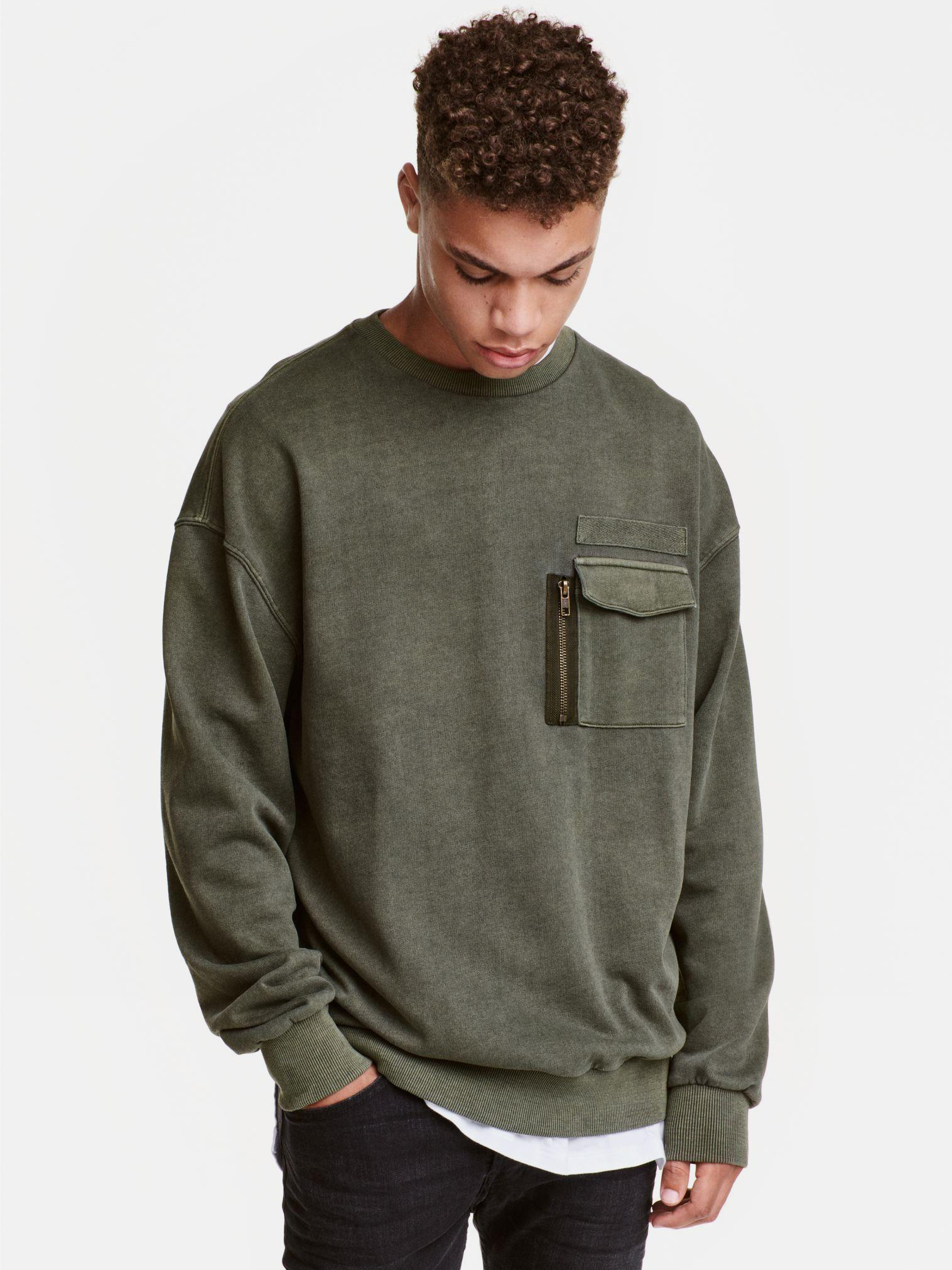 

Свитшот H&M Divided XAZ158984LCTK XS Бледно/зеленый