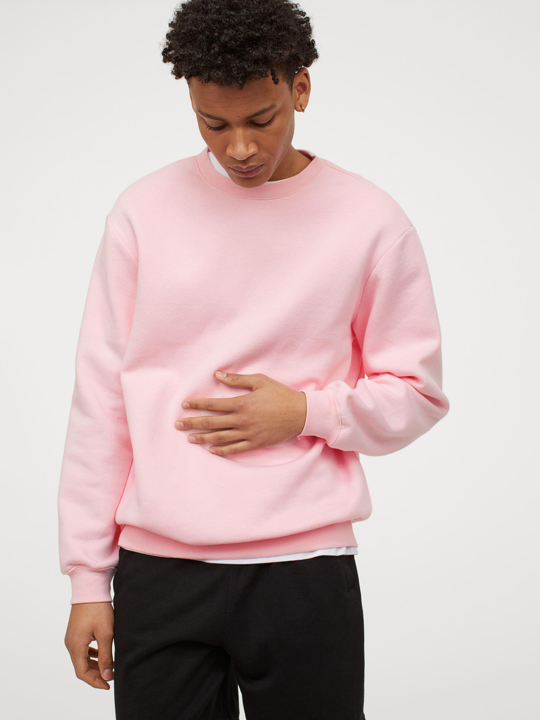 

Свитшот H&M XAZ275838XWRQ S Светло-розовый