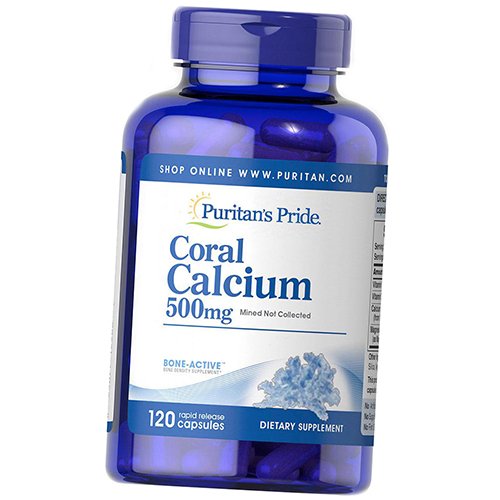 

Витамины для костей, Coral Calcium Complex, Puritan's Pride 120капс (36367229)