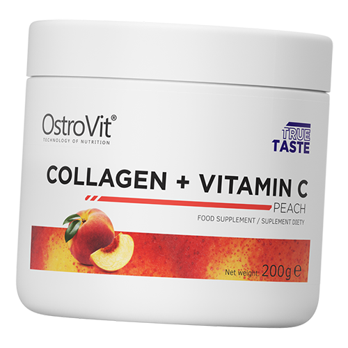 

Гидролизованный коллаген с Витамином С, Collagen + Vitamin C, Ostrovit 200г Малиновый лимонад (68250002)
