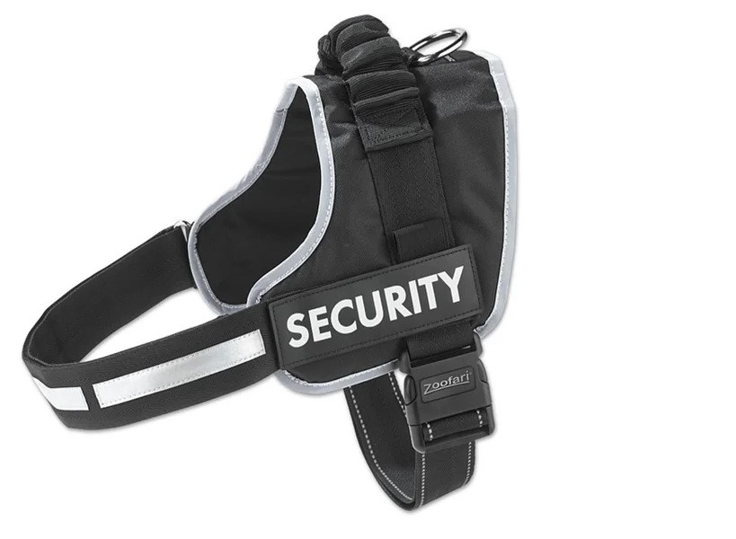 

Шлея для собак Zoofari Security S Black
