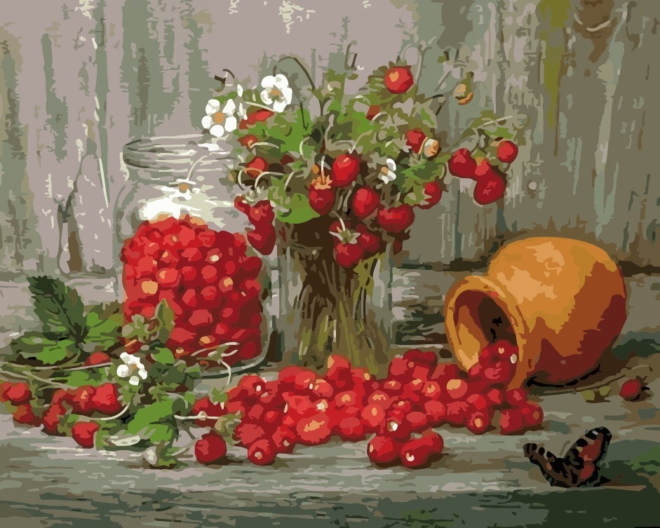 

Картина по номерам ArtStory Земляника 40х50 см (AS0131)