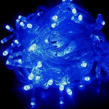 

Светодиодная Led Гирлянда (Синий, 200 LED 18м, прозрачная)