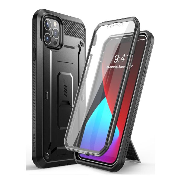 

Защитный чехол Supcase Unicorn Beetle Pro Rugged Case для Apple iPhone 12 Pro Max - Black