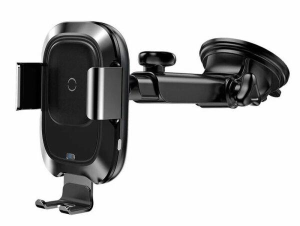 

Автомобильный держатель Baseus Smart Vehicle Bracket Wireless Charger (WXZN-B01) - Black