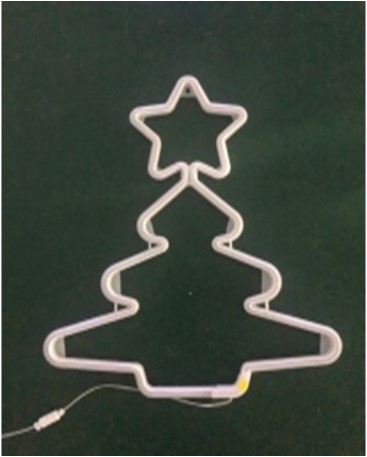 

Светодиодная LED Елочка со звездой Tree Light новогодняя гирлянда для дома белый