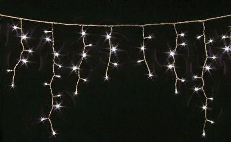 

Светодиодная LED гирлянда бахрома Xmas белый провод 120 head black wire 12 bubbles гирлянда новогодняя с холодным мерцанием