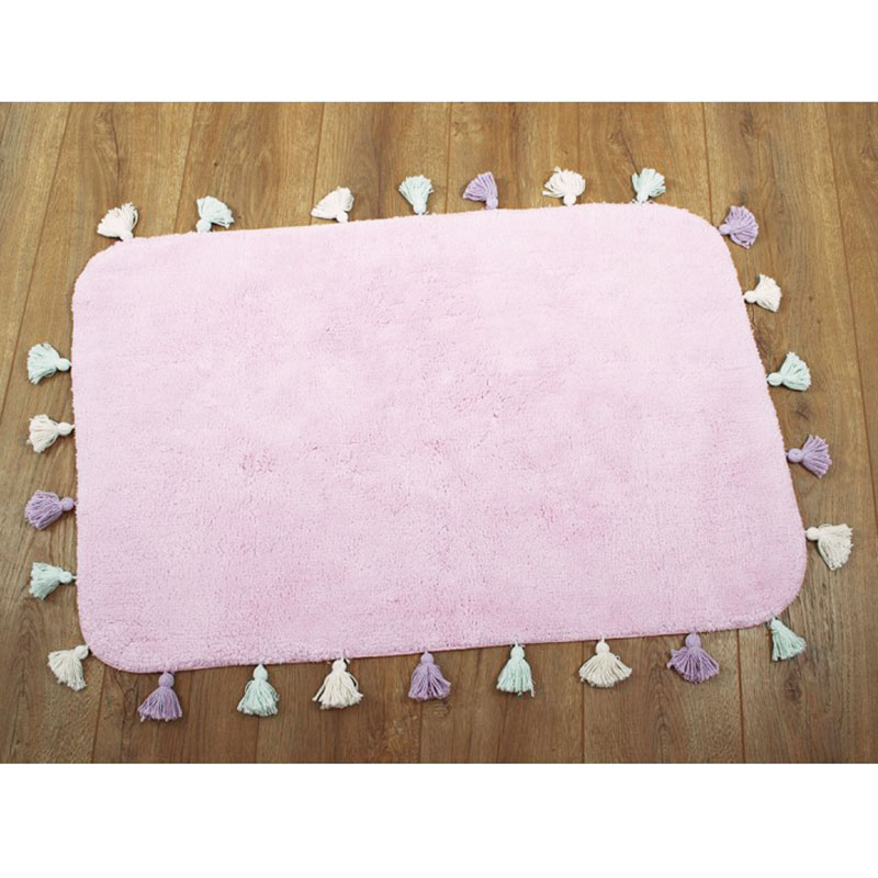 

Коврик для ванной Irya Lucca Pembe 60x90 см Розовый 1191398638279
