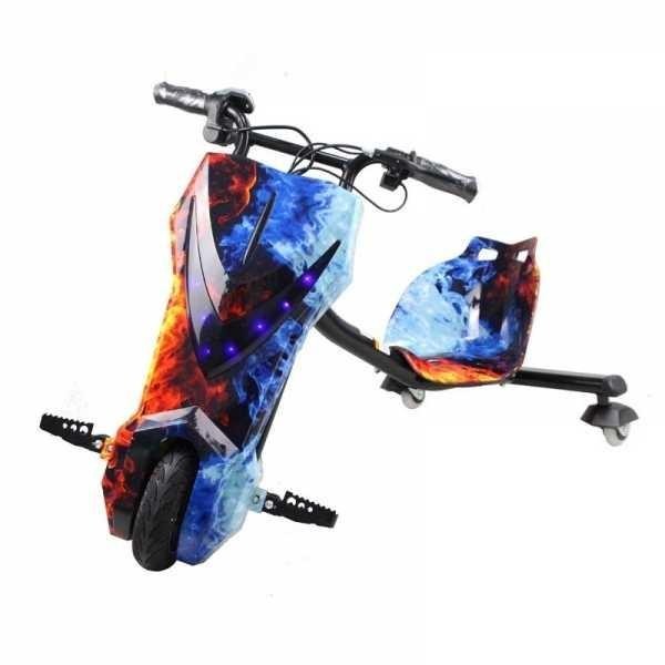 

Дрифт-карт элеткроскутер Windtech Drift Cart Огонь и Лед