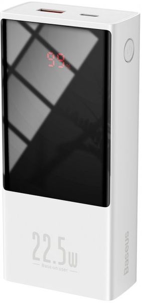 

Портативный аккумулятор Baseus Super Mini Digital Display (PD3.0+QC3.0) 20000mAh 22.5W - White (PPMN-B02)