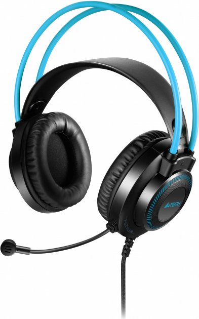 

Наушники A4Tech Fstyler FH200U Blue игровые микрофон