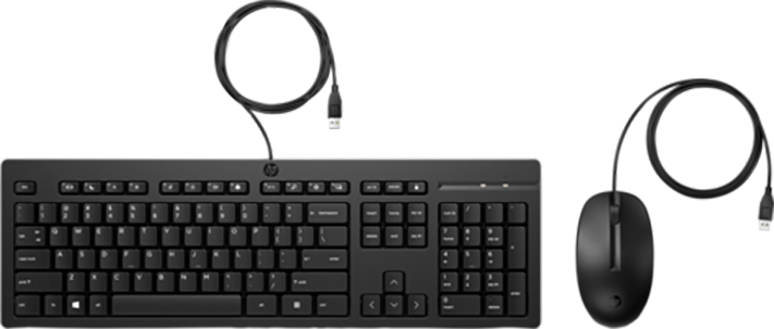 

Комплект проводной HP 225 USB Black (286J4AA)