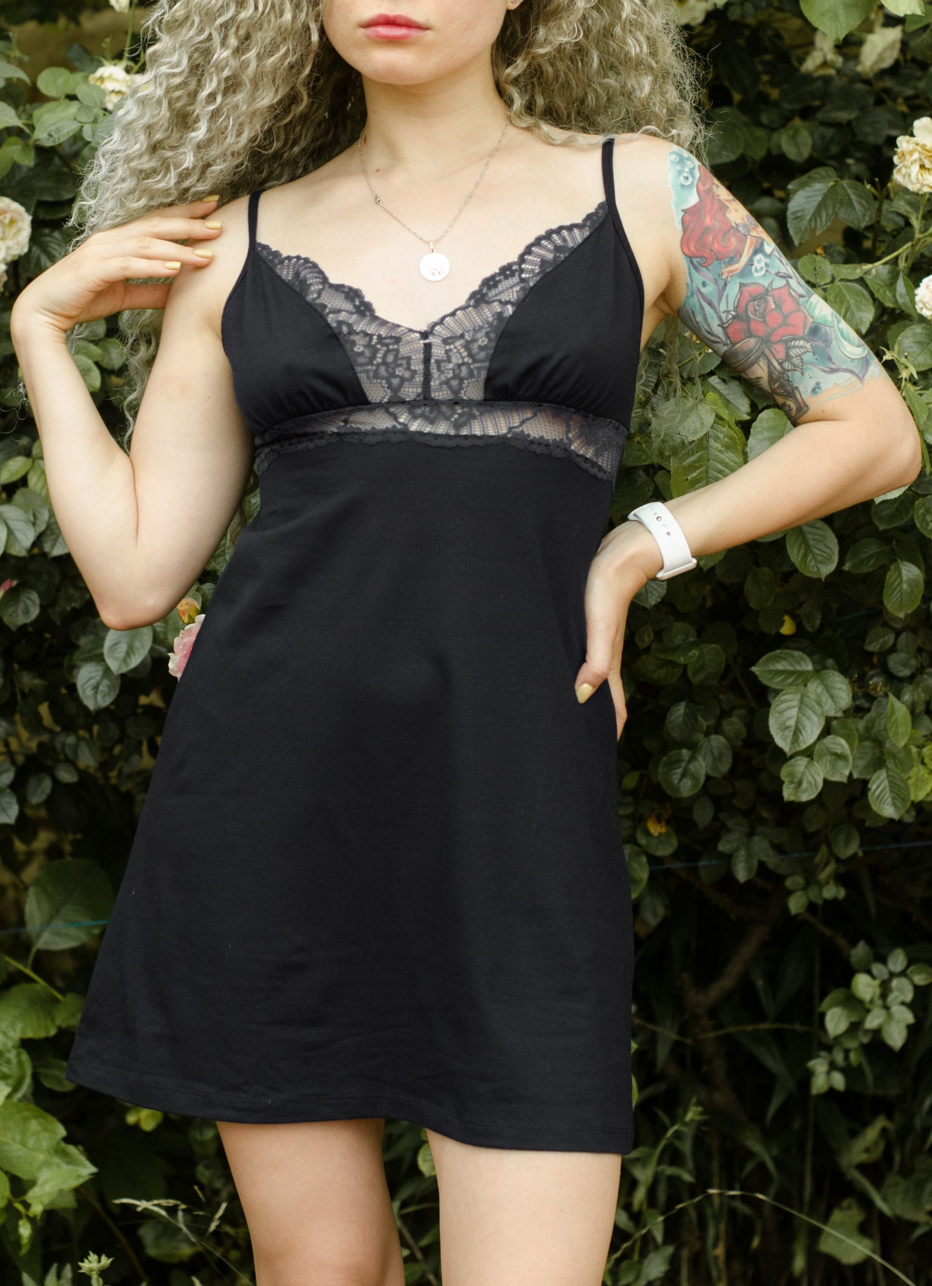 

Ночная рубашка Mariya 7760 шелк () Черный, Ночная рубашка Mariya 7760 шелк (M) Черный