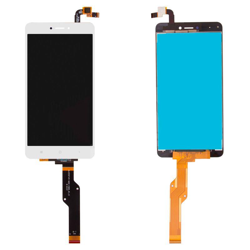 

Дисплейный модуль / экран (дисплей + Touchscreen) для Xiaomi Redmi Note 4x LCD OEM, White Copy