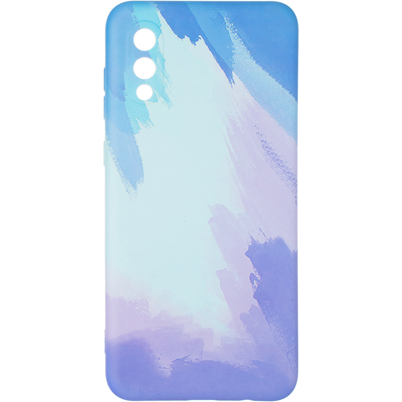 

Чехол-накладка Watercolor Case для Samsung Galaxy A02 Blue