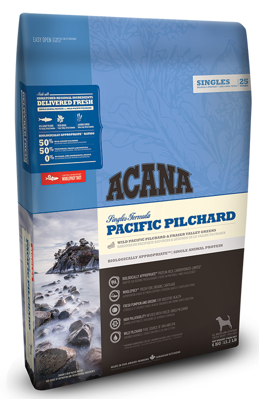 

Сухий гипоаллергенный корм Acana (Акана) Single Pacific Pilchard для собак всех пород и возрастов сардина 11.4 кг
