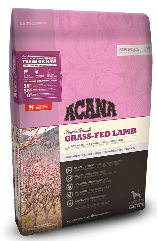 

Сухий гипоаллергенный корм Acana (Акана) Single Grass-Fed Lamb для собак всех пород и возрастов ягненок 2 кг