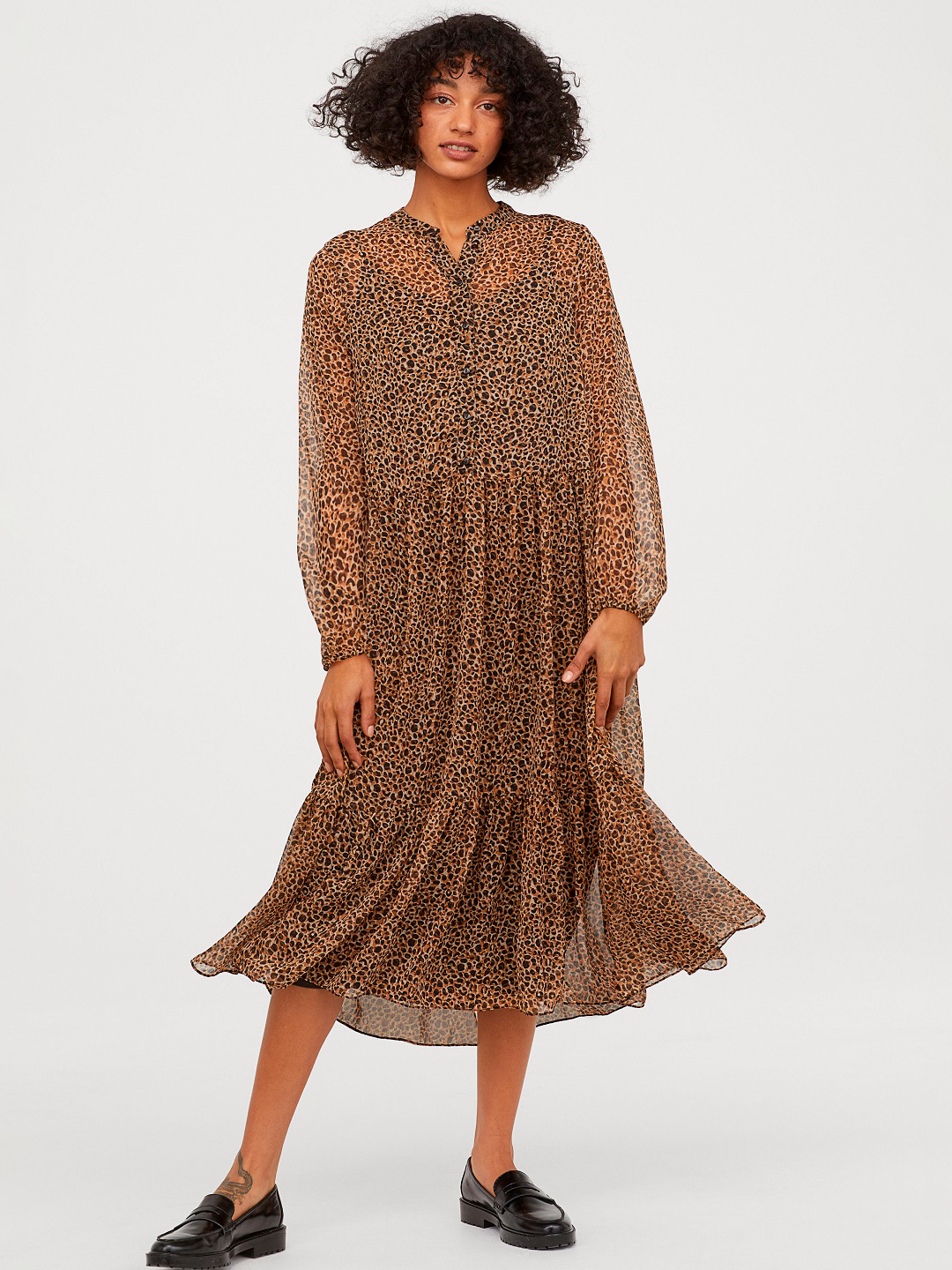 

Платье H&M 04-0777628-003 44 Коричневое (СА2000001872314)