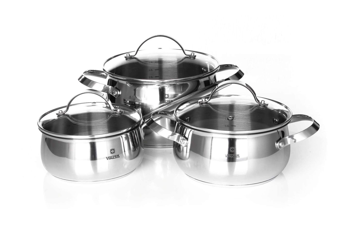 

Комплект посуды VINZER Culinaire 6 пр. [89030]