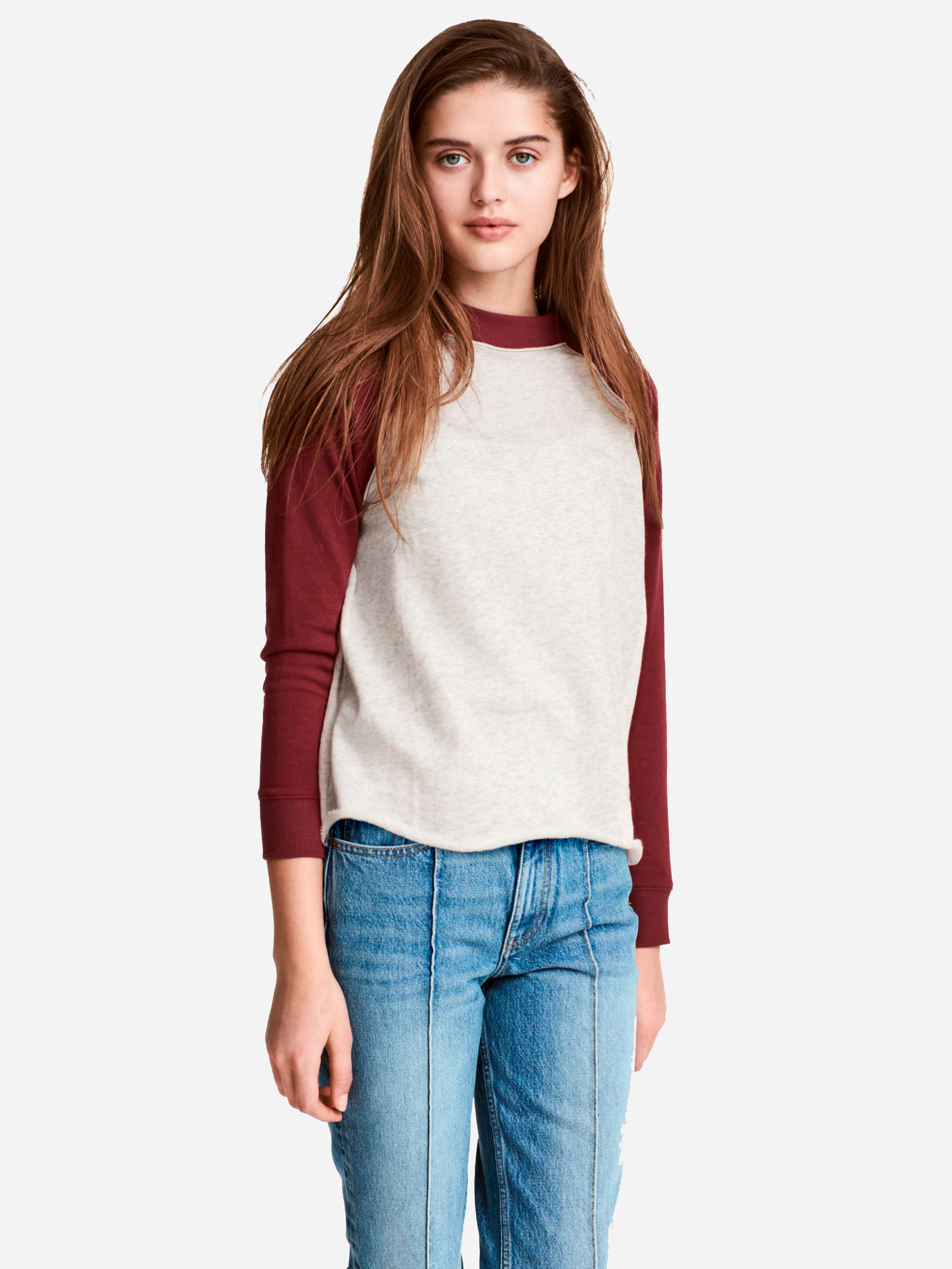 

Лонгслив H&M 07-0462876-003 S Серый (СА2000001506585)