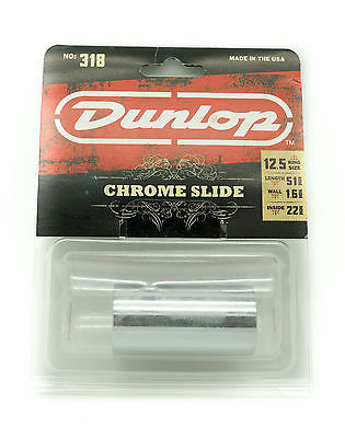 

Слайдер DUNLOP 318 CHROMED STEEL