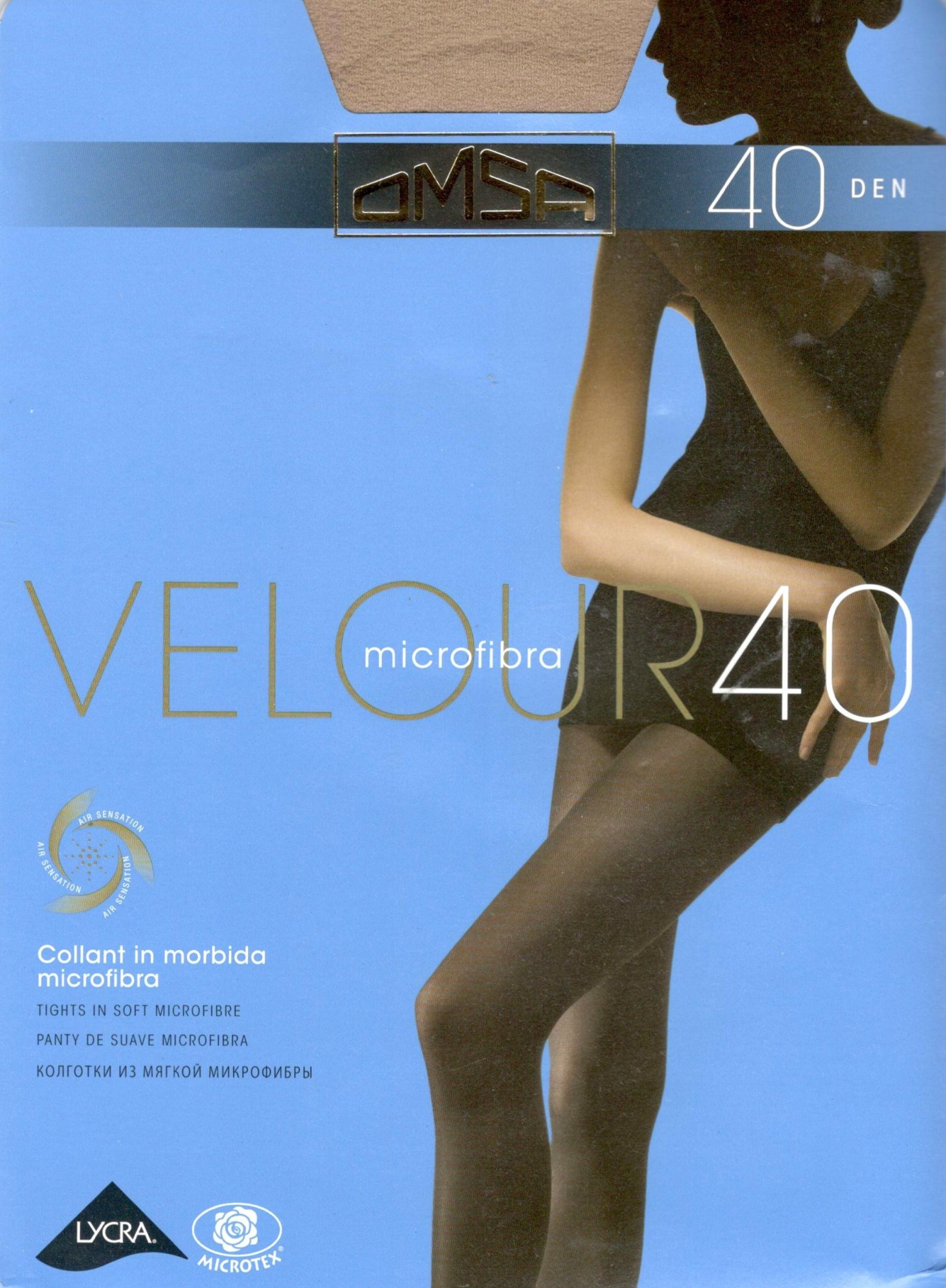 

Колготки женские OMSA 40 DEN VELOUR 40 -S lido, Колготки женские OMSA 40 DEN VELOUR 40 2-S lido