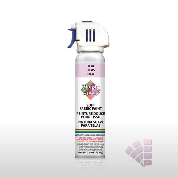 

Лиловая спрей-краска для ткани Simply Spray Soft Fabric Paint, 73.9 мл