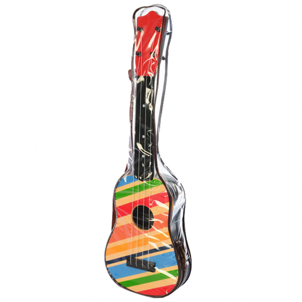 

Детская гитара в чехле (Разноцветные линии) 2508D(Multicolor-Line)