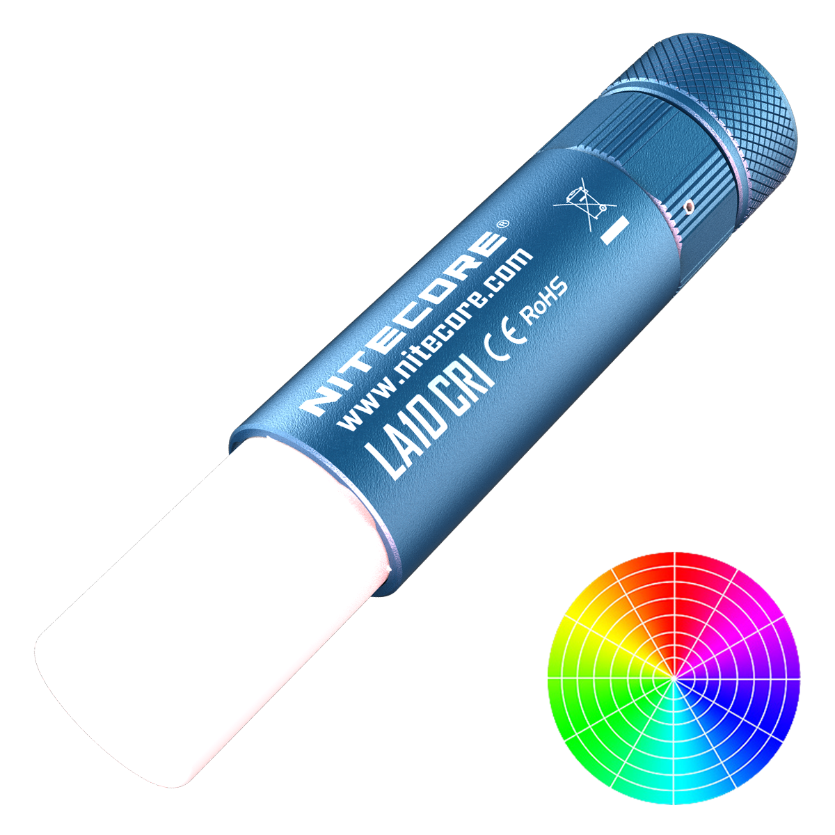 

Кемпинговый фонарь Nitecore LA10 CRI, синий