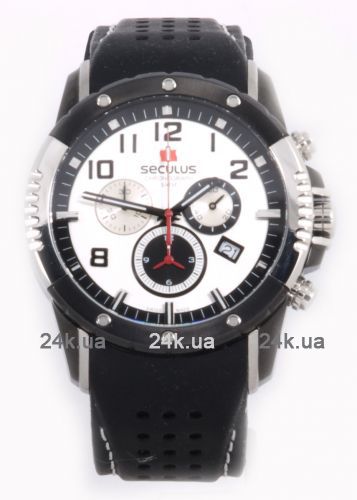 

Мужские часы Seculus 4497.2.503 white-black, ss-ibp, silicon